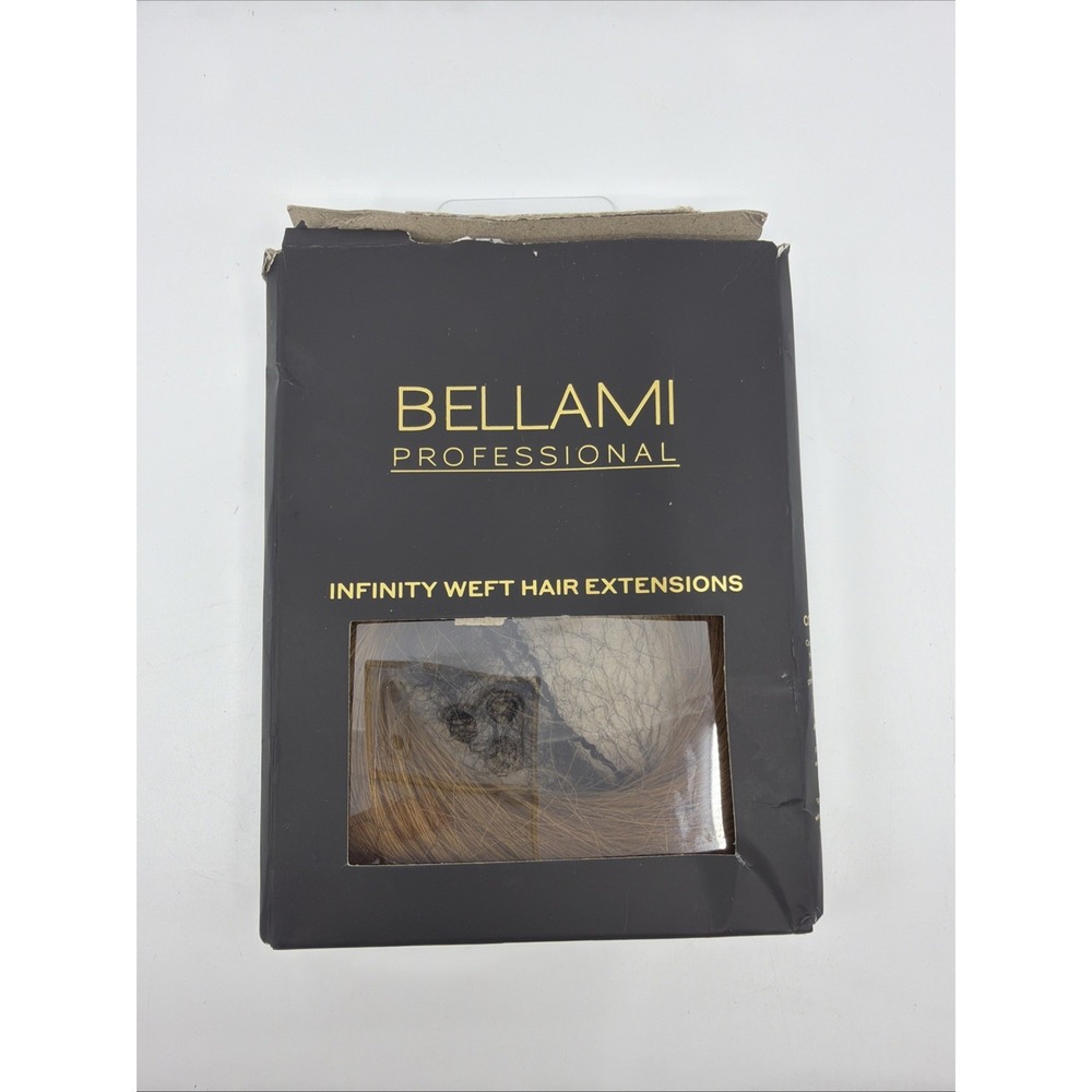 Bellami Infinity Weft 16" Chestnut Brown N#6 Remy Premium Human Hair Extensions